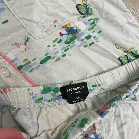 Kate Spade Pajamas with Colorful Print size small - Picture 6 of 6